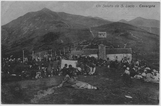 Cartolina di San Lucio in Val Cavargna