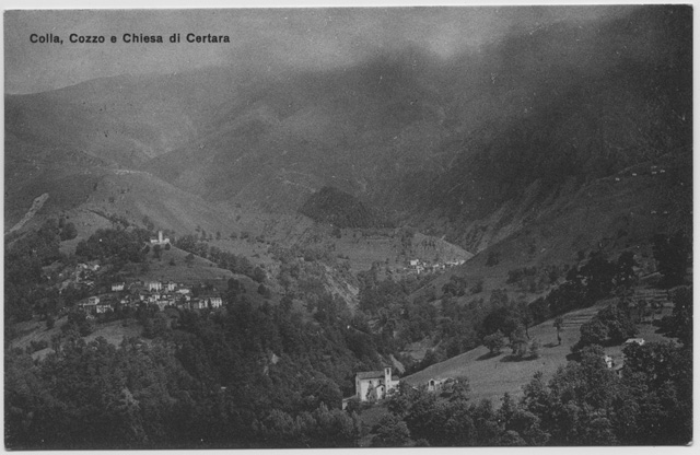 Cartolina di Cozzo, Colla e Certara