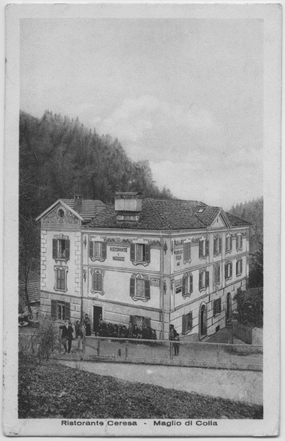 Cartolina del Ristorante Noè Ceresa a Maglio di Colla