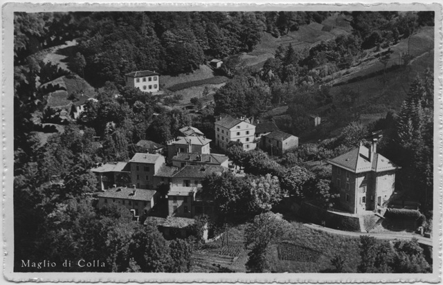 Veduta aerea di Maglio di Colla