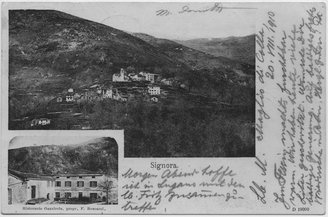 Cartolina di Signôra