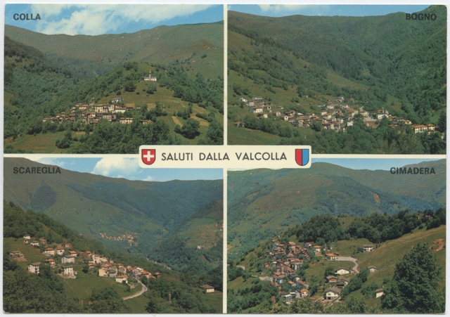 Cartolina della Val Colla