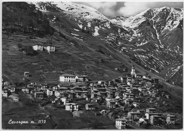 Cartolina della Val Cavargna
