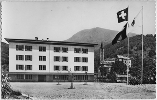 Cartolina della Caserma di Tesserete