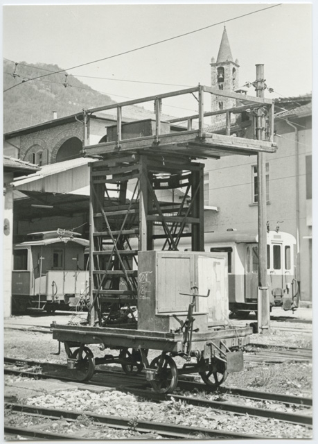 Cartolina della stazione di Tesserete