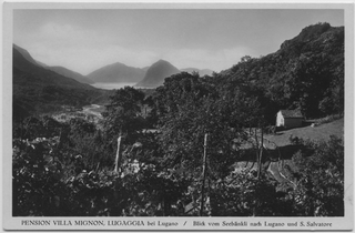 Cartolina della ferrovia Lugano-Tesserete