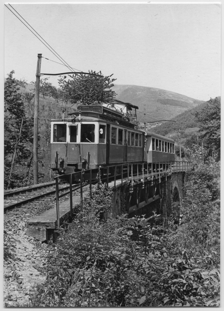 Cartolina della ferrovia Lugano-Tesserete