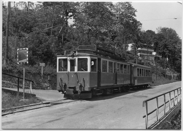 Cartolina della ferrovia Lugano-Tesserete