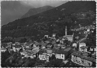 Cartolina di Vaglio con Sala Capriasca