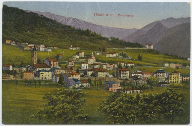 Cartolina illustrata di Tesserete