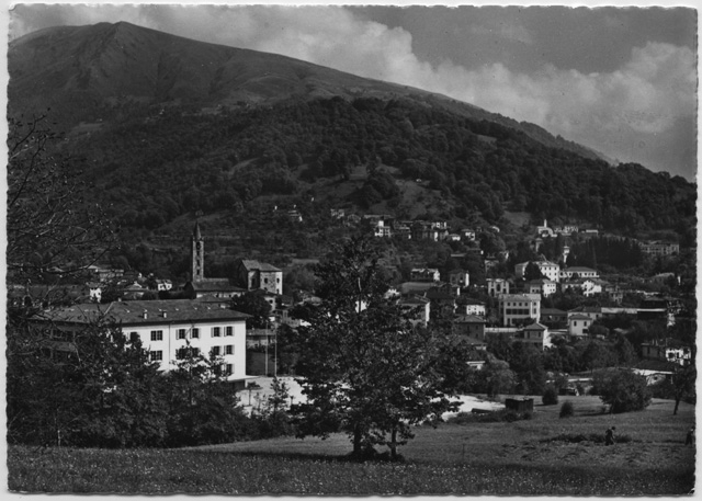 Cartolina di Tesserete con la Caserma