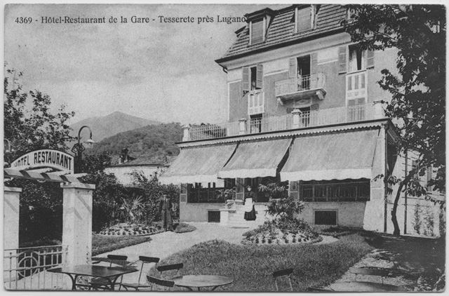 Cartolina dell'Albergo Tesserete