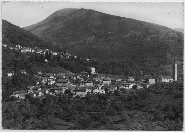 Cartolina di Sala Capriasca con Bigorio