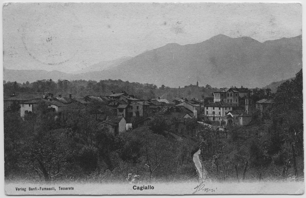Cartolina di Cagiallo