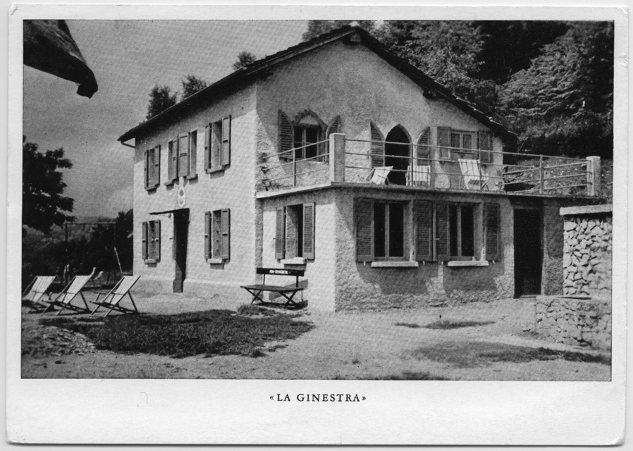 Cartolina della Capanna Ginestra