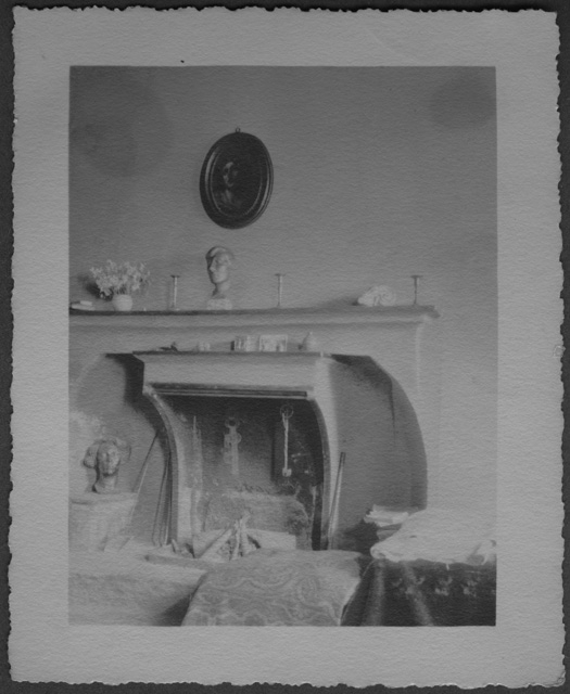 Interno della casa di Mario Bernasconi