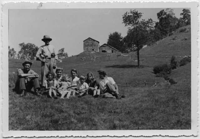 Gruppo in posa ai Monti di Brena