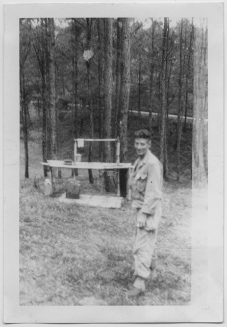 Ritratto di Angelo Rossini, soldato dell'esercito degli Stati Uniti