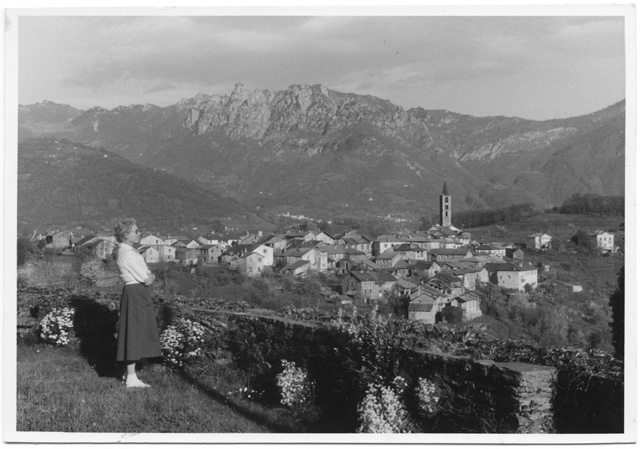 Veduta di Sala Capriasca dai Ronchi