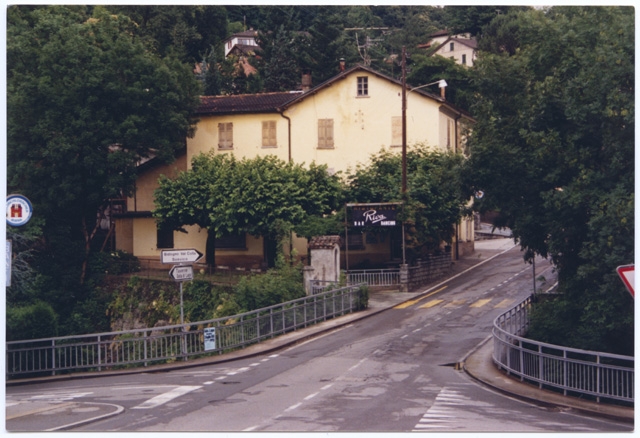 Veduta del ristorante Riva a Tesserete