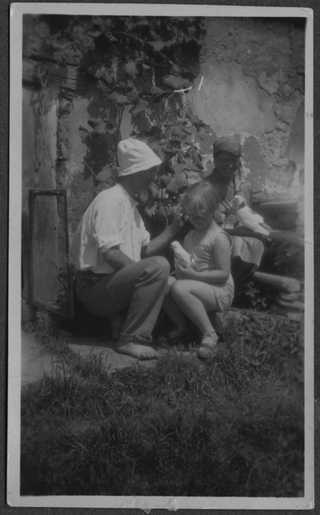 Mario e Irma Bernasconi con Annelise Göbbers