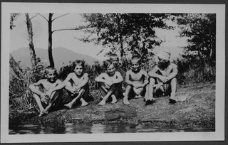 Bambini al lago di Origlio