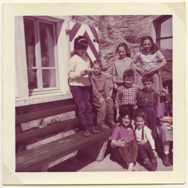 Bambini di Corticiasca in gita al Monte Bar