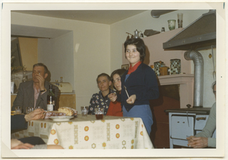 Francesca e Silvia Giovannini con Agnese Gianini a Corticiasca