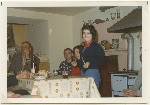 Francesca e Silvia Giovannini con Agnese Gianini a Corticiasca