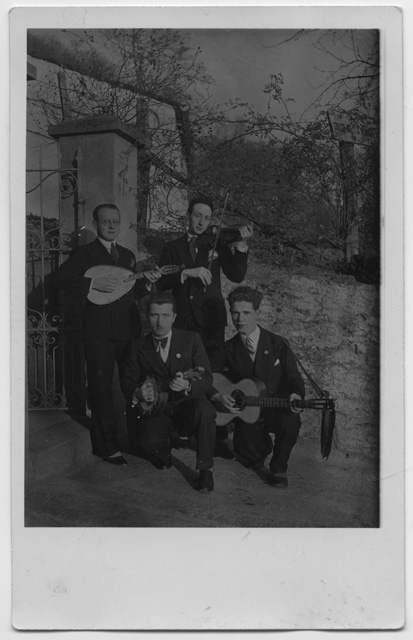 Quartetto di musicisti a Treggia