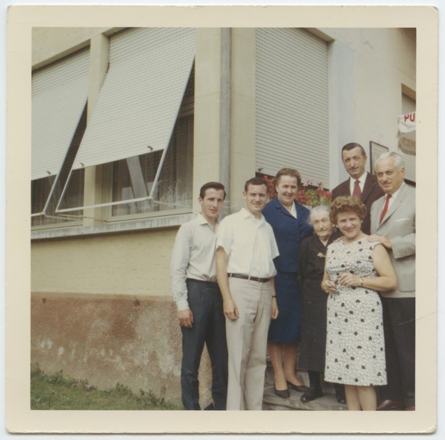 Famiglia Canonica al Ristorante Stazione a Tesserete