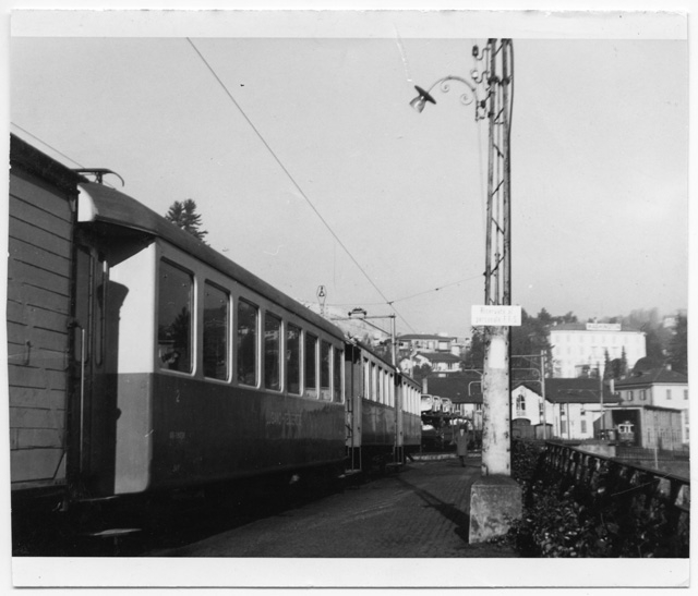 Treno alla stazione di Lugano