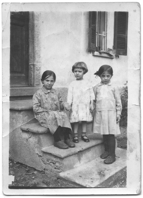 Tre bambine a Signôra