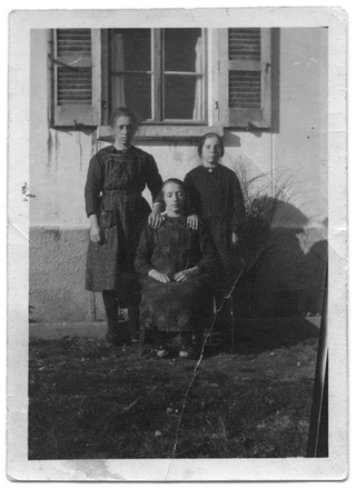 Florinda, Angelina e Amelia Moresi a Signôra