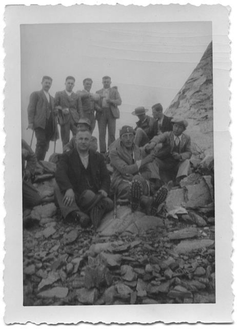 Gita del Club alpino al Motto della Croce alla Sassèra