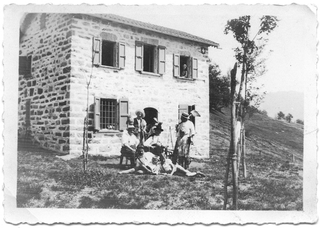 Famiglia Antonini con amici ai monti di Roveredo