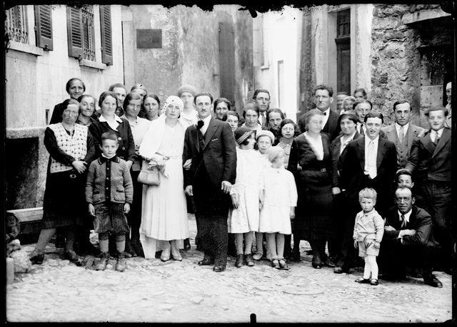 Matrimonio di Giosuè Campana e Edvige Bignasca a Piandera