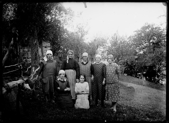 Donne della famiglia Bignasca a Sonvico