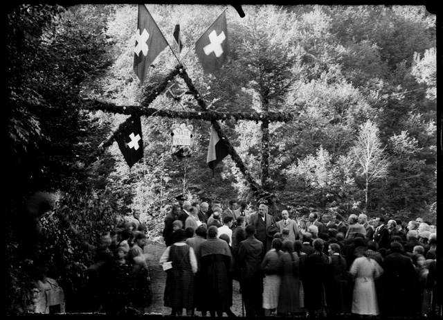 Inaugurazione della strada a Piandera