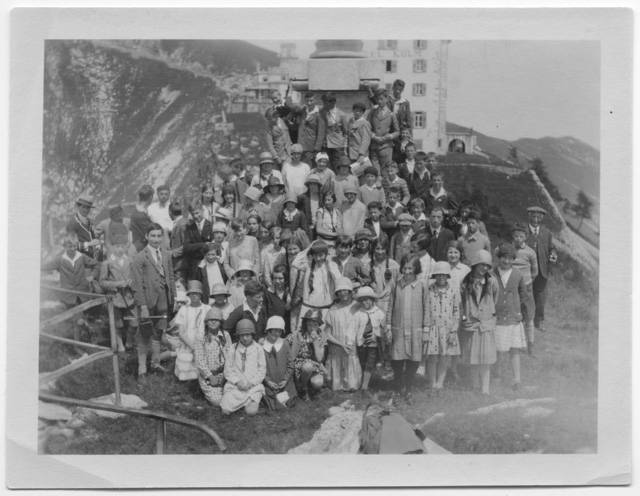 Gruppo in posa al Monte Generoso