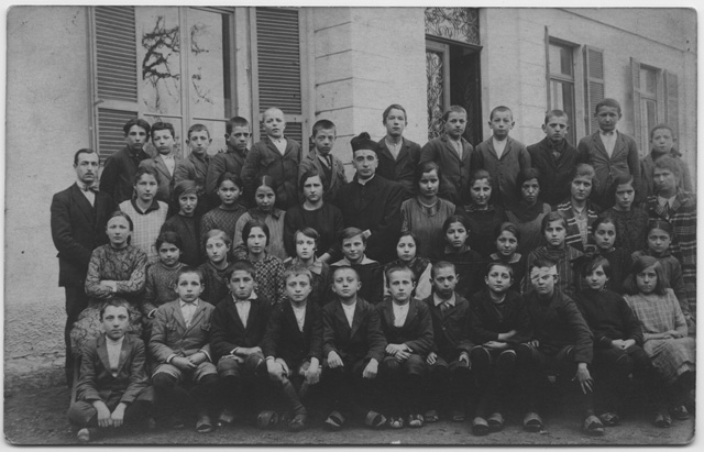 Classe scolastica di Porza in posa