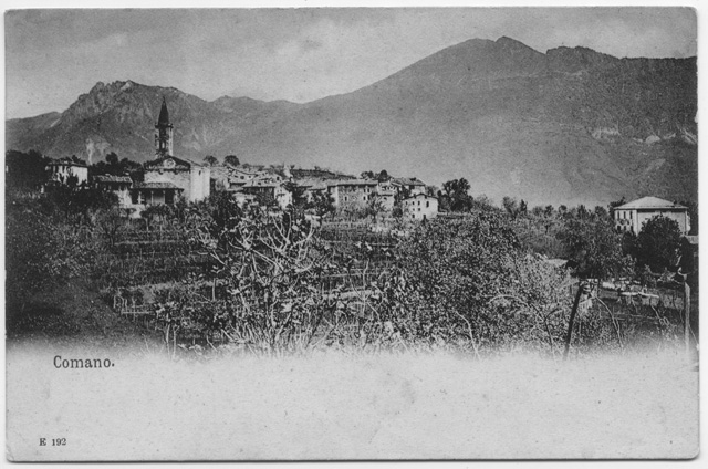 Cartolina di Comano