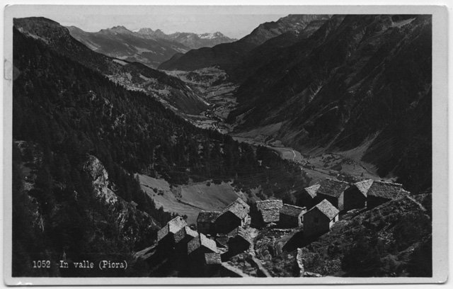 Veduta della Val Piora