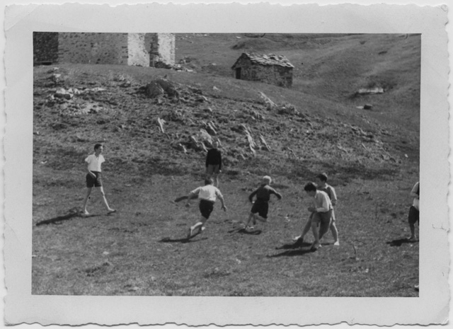 Partita a calcio ai monti di (?)