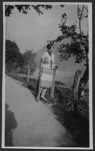 Irma Bernasconi Pannes sulle rive del lago di Lugano