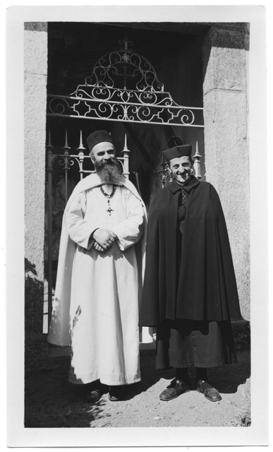 Padre Gallo e Parroco Pellanda a Comano