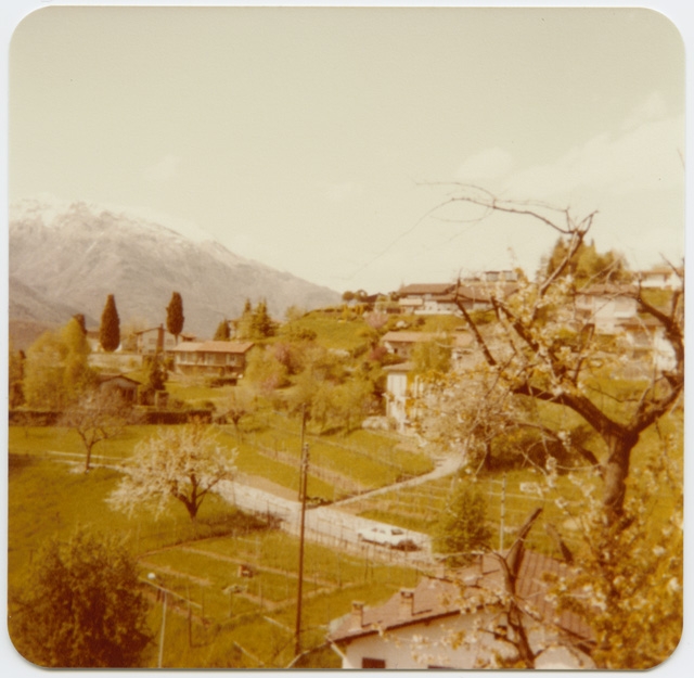 Veduta di Comano da Terra di Sopra