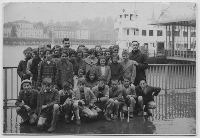 Classe scolastica in gita a Lucerna