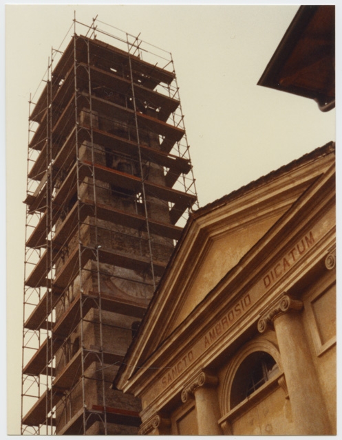 Ristrutturazione del campanile della chiesa di Sant'Ambrogio a Ponte Capriasca