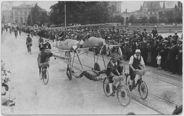 Sfilata durante i campionati del mondo di ciclismo a Zurigo